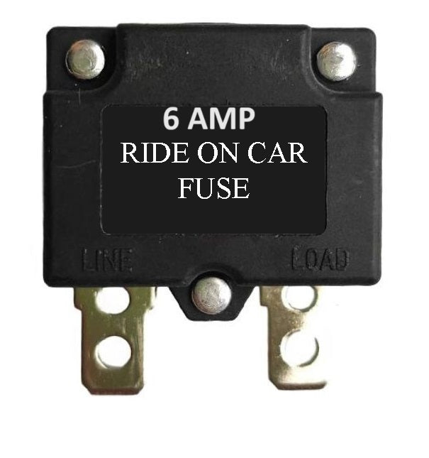 6 amp ride on car fuse