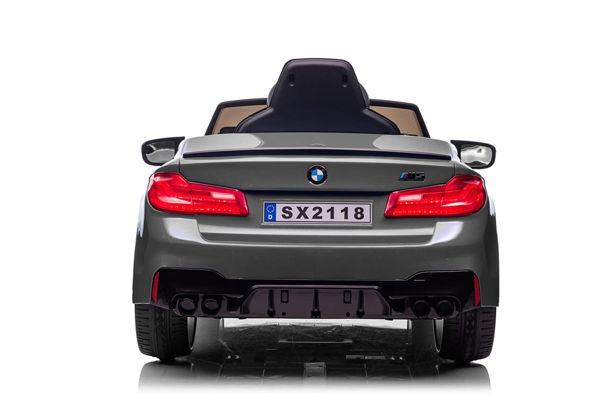 Grey BMW Kids Electric Car