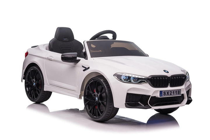 Kids White BMW Car