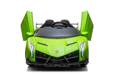 RIDE ON CAR LAMBORGHINI VENENO 12V WITH REMOTE GREEN