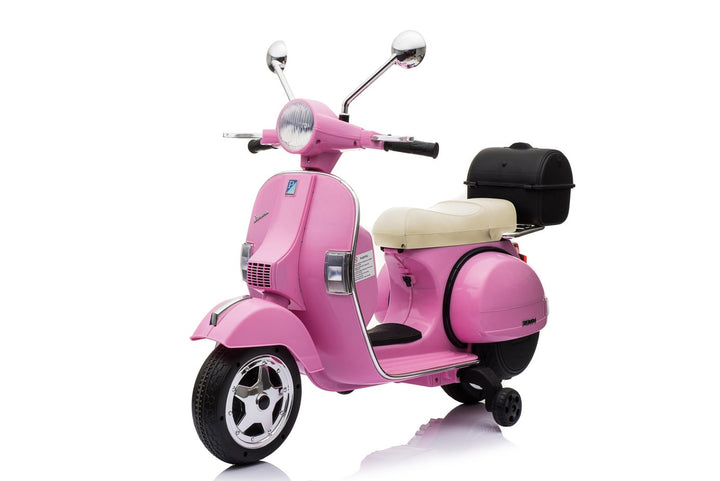 Pink Vespa Kids Scooter