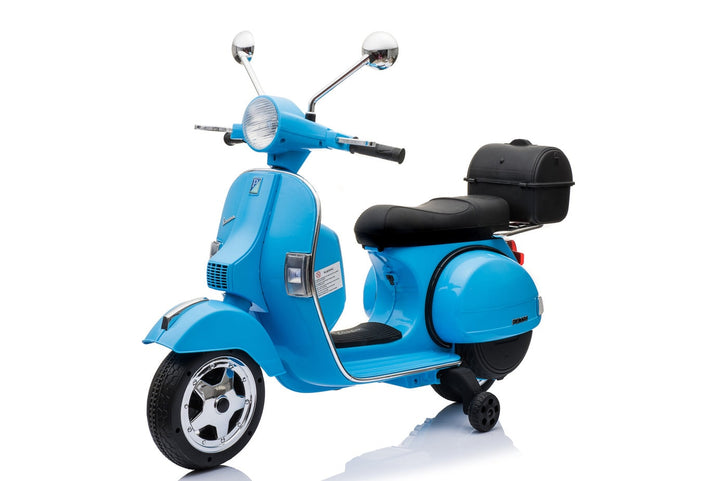 Blue Kids Vespa Motorbike