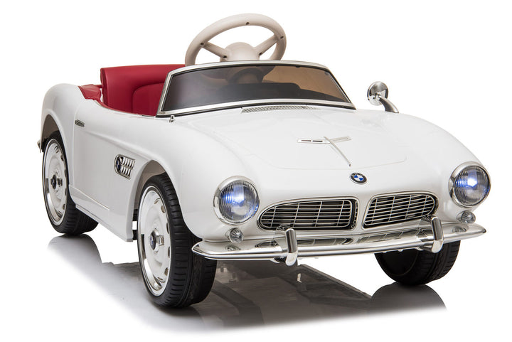 bmw 507 ride on car White