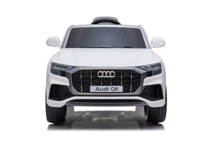 Licensed 12v Audi Q8 SUV with Parental Remote Control - White