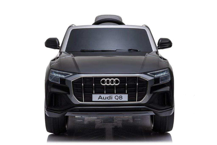 Licensed 12v Audi Q8 SUV with Parental Remote Control - Black