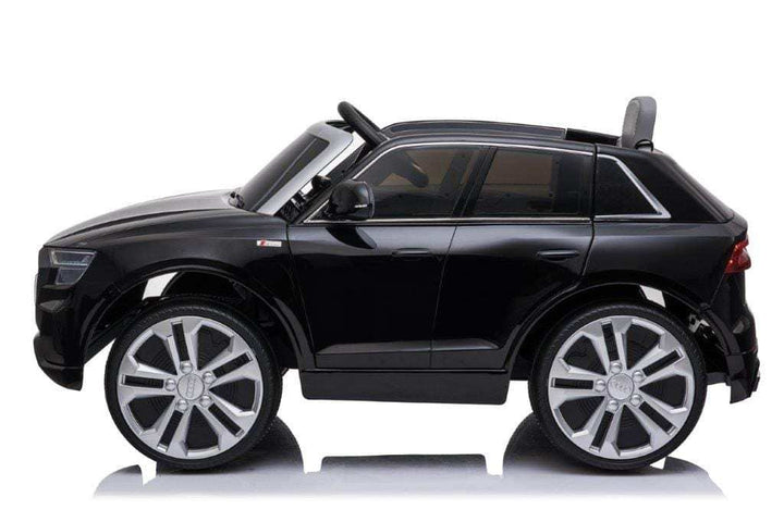 Licensed 12v Audi Q8 SUV with Parental Remote Control - Black