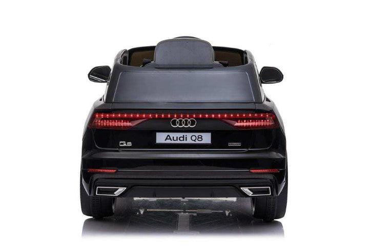 Licensed 12v Audi Q8 SUV with Parental Remote Control - Black