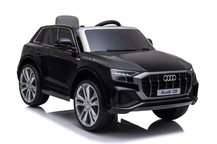 Licensed 12v Audi Q8 SUV with Parental Remote Control - Black