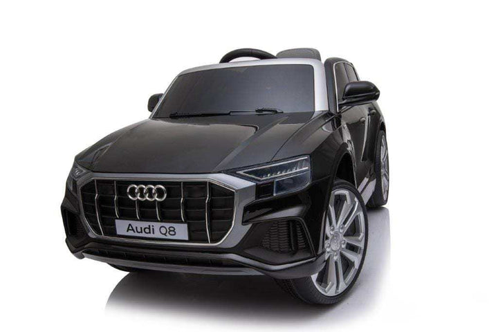 Licensed 12v Audi Q8 SUV with Parental Remote Control - Black