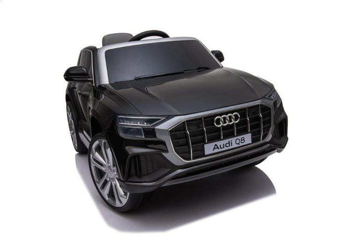 Licensed 12v Audi Q8 SUV with Parental Remote Control - Black