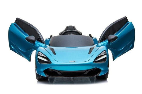Blue ride on car