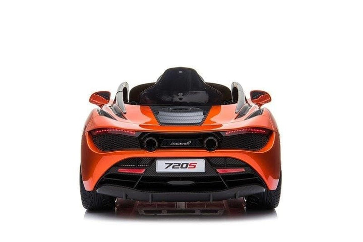 orange ride on car