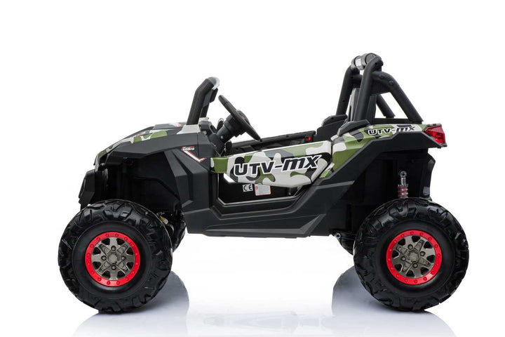 Camo 24v UTV Off Road Electric Ride on Buggy