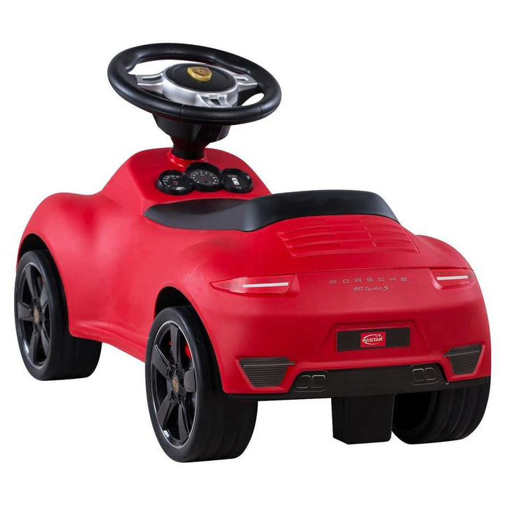 Red Licensed Porsche 911 Foot to Floor Ride on Car