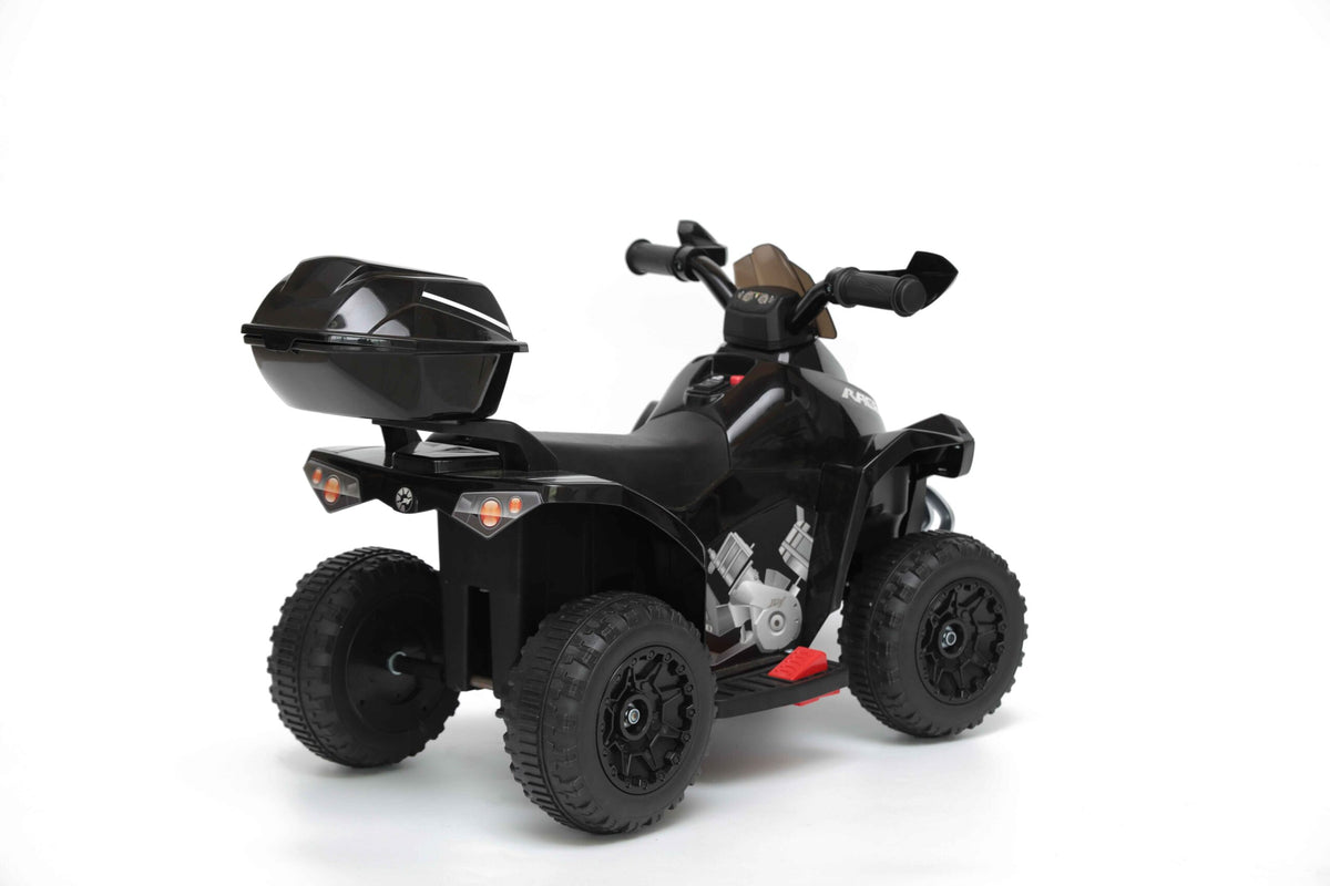 kids 6v Black Quadbike