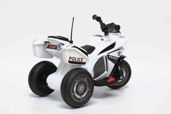 6v Kids Electric Ride on Police Trike Motorbike