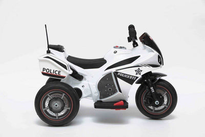 6v Kids Electric Ride on Police Trike Motorbike