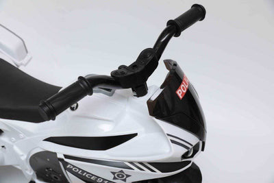 6v Kids Electric Ride on Police Trike Motorbike