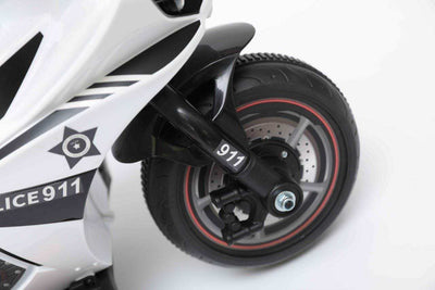 6v Kids Electric Ride on Police Trike Motorbike