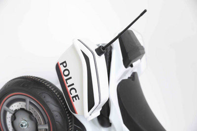 6v Kids Electric Ride on Police Trike Motorbike