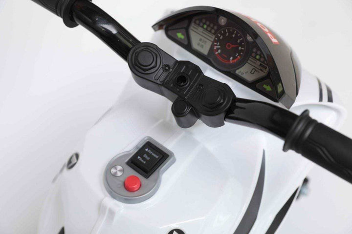 6v Kids Electric Ride on Police Trike Motorbike