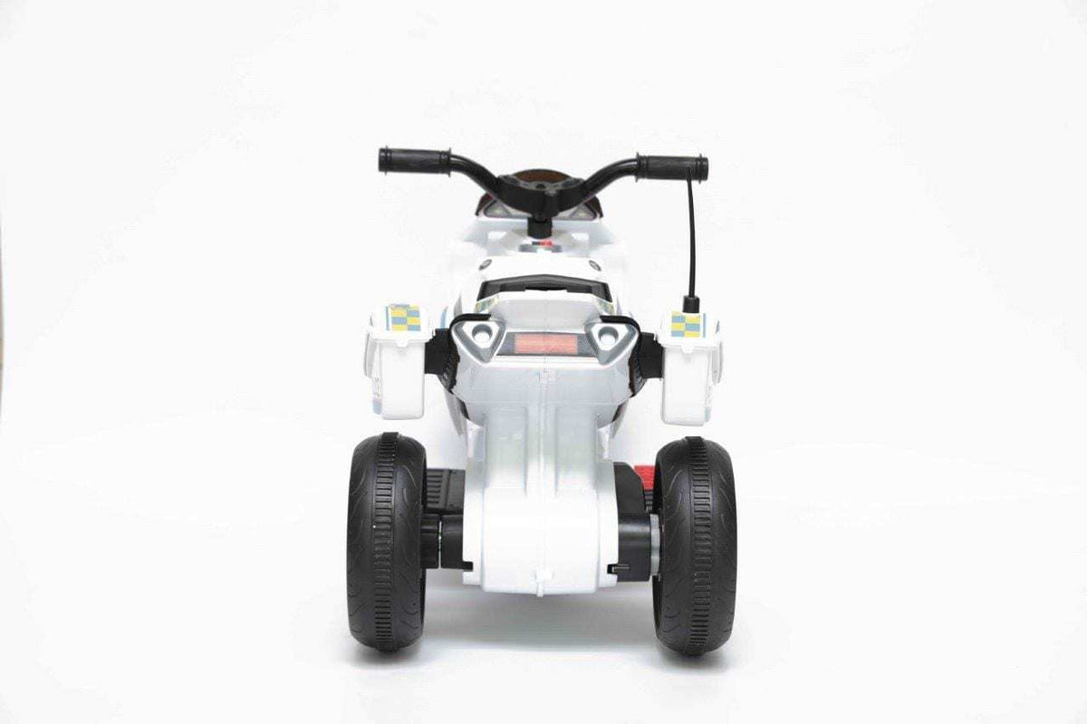 6v Kids Electric Ride on Police Trike Motorbike