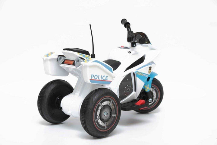 6v Kids Electric Ride on Police Trike Motorbike