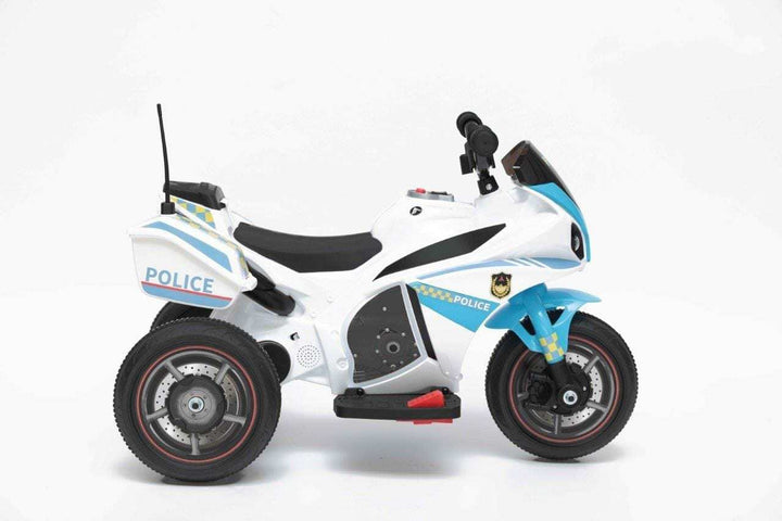 6v Kids Electric Ride on Police Trike Motorbike