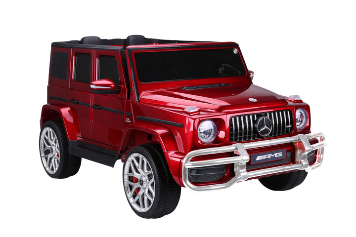 red 2 seat kids Mercedes g wagon AMG