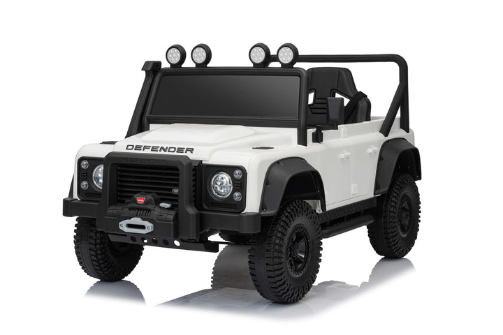 kIDS rIDE ON dEFENDER White