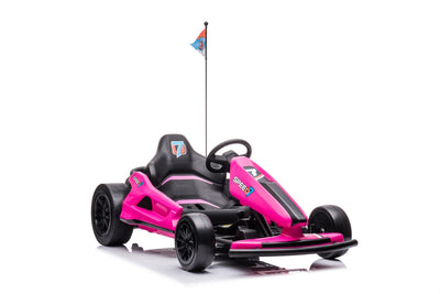 Girls drift go kart