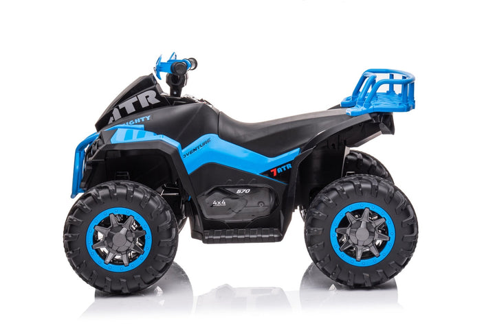 Blue Quad Bike