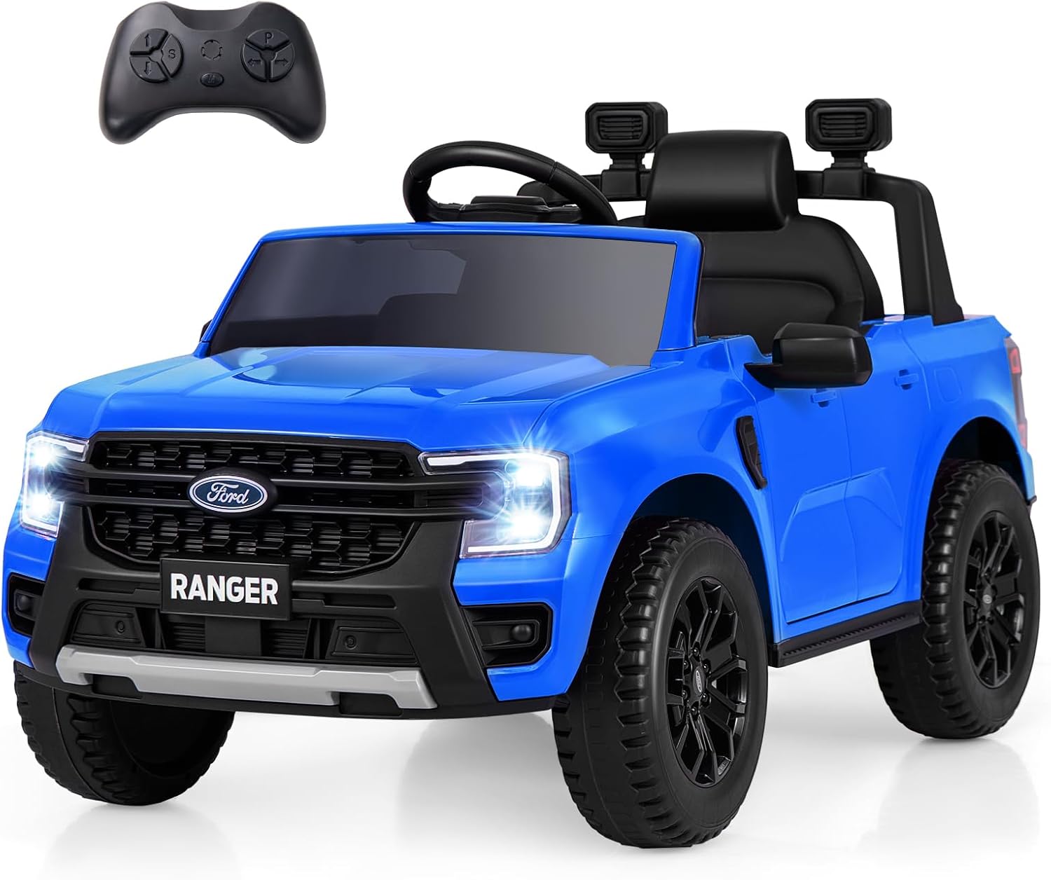 Kids Ride on Ford Ranger Electric Car with Parental Remote β Electric ...