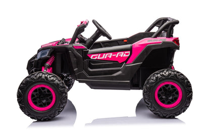 Can-Am 12V Bombardier Kids Ride-On Buggy With Leather Seat and Rubber Wheels