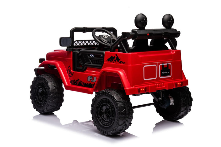 Red rid eon jeep for kids
