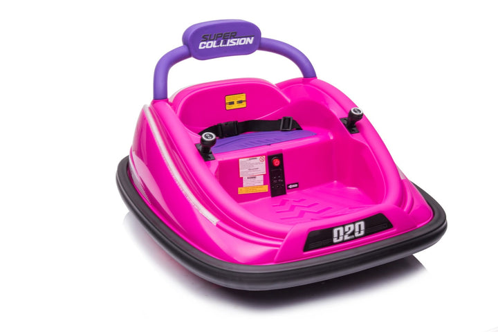 12v Pink Bumper Car