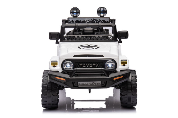 white kids jeep