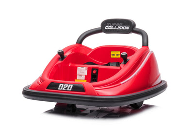 12v red kids electric bumper Car