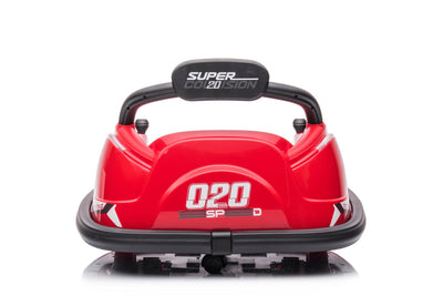12v Ride on Red Bumper Car