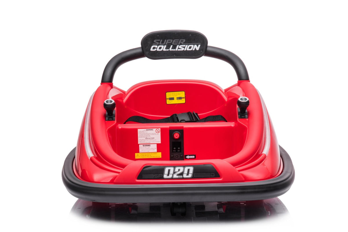 cyclone bumper car red