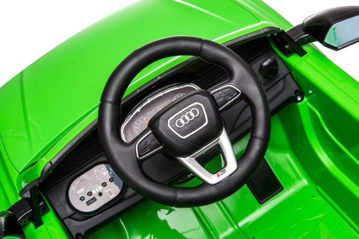 green audi rsq8 internal image