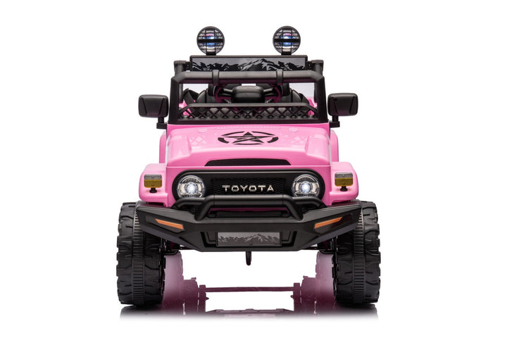 Pink Toyota Jeep