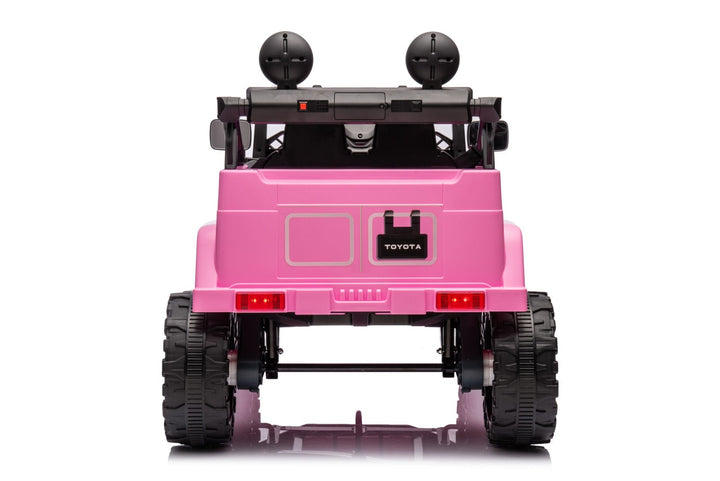 Ride on Pink Jeep