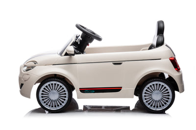 Fiat kids ride on car