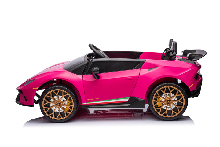 24v Pink Kids car Lamborghini Huracan