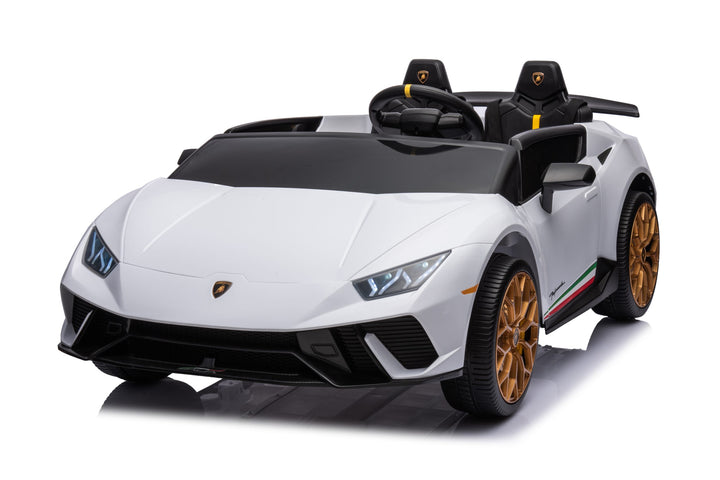 White 24v Kids Lamborghini electric Car