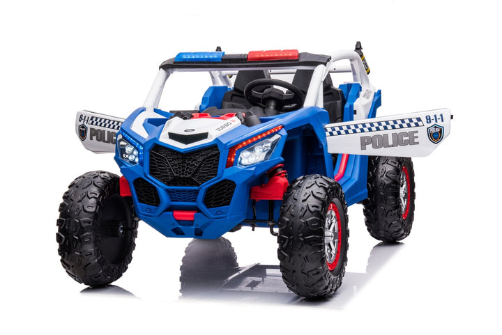 24v Kids Police Blue UTV