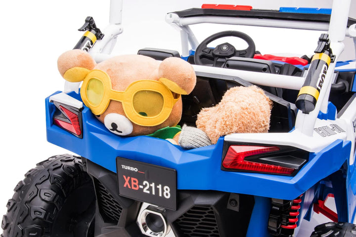Police Ride on Electric Buggy for 2 kids