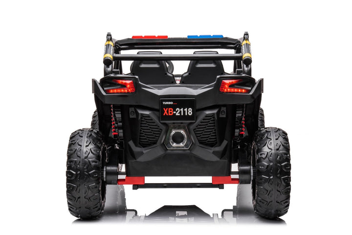 xb-2118 Black Police Car