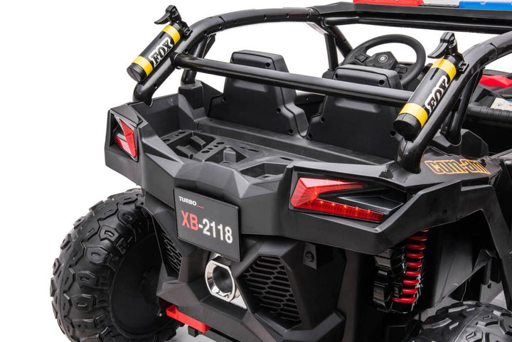 Police Ride on Buggy Black